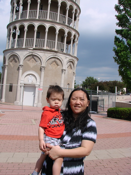 My wife, Eileen, and our son, David